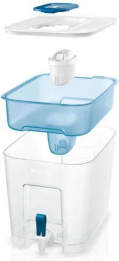BRITA - Waterfilterkan Flow Cool - Blauw - 8,2L -Keukengerei Winkel 550x1200