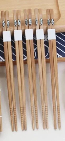 Chopsticks - Bamboe - 5 Paar - Sushi - Giftset -Keukengerei Winkel 551x1200 2