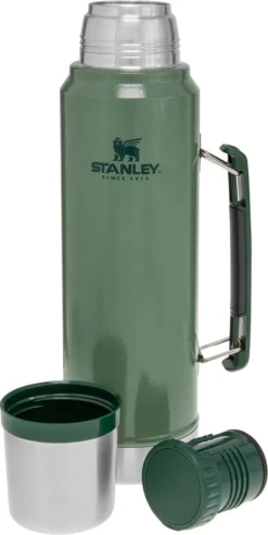 Stanley The Legendary Classic Bottle 1,00L - Thermosfles - Hammertone Green -Keukengerei Winkel 602x1200