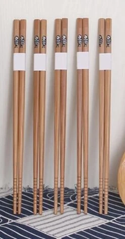 Chopsticks - Bamboe - 5 Paar - Sushi - Giftset -Keukengerei Winkel 628x1200