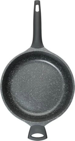 Sola Hapjespan Fair Cooking - Ø 28 Cm - Zwart/wit - Aluminium - Antiaanbaklaag 10 Sola Hapjespan Fair Cooking - Ø 28 Cm - Zwart/wit - Aluminium - Antiaanbaklaag -Keukengerei Winkel 638x1200