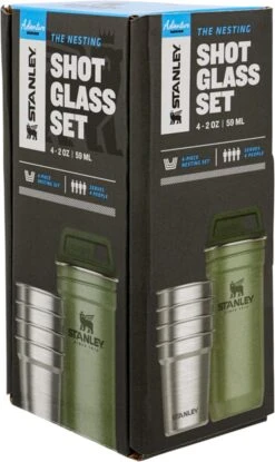 Stanley The Nesting Shot Glass Set - Hammertone Green -Keukengerei Winkel 714x1200