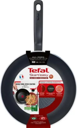 Tefal Start'easy Wokpan 28 Cm - PFOA Vrij - Geschikt Voor Alle Warmtebronnen -Keukengerei Winkel 723x1200