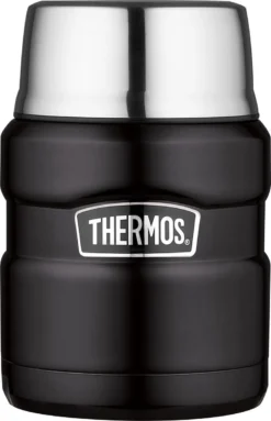 Thermos King Voedseldrager - 47 Cl - Mat Zwart