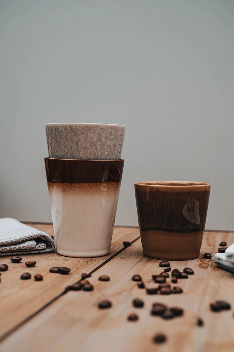 Koffiekopjes - Earth Koffiemok - 310ML - Koffiebeker - Set Van 6 Kopjes - Porselein - Hip En Trendy 2 Koffiekopjes - Earth Koffiemok - 310ML - Koffiebeker - Set Van 6 Kopjes - Porselein - Hip En Trendy - Afbeelding 2