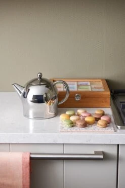 Bredemeijer - Theepot Minuet Santhee 1,4L Glanzend Dubbelwandig -Keukengerei Winkel 800x1200 45