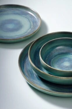 Palmer Bord Diep Miami 22 Cm Groen Stoneware 2 Stuk(s) -Keukengerei Winkel 800x1200 59