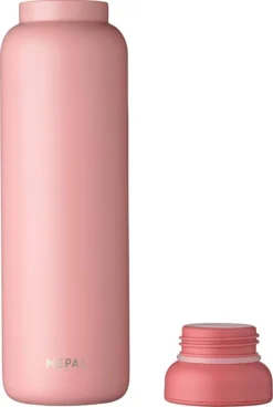 Mepal – Isoleerfles Ellipse 900 Ml – Houdt Je Drankje 12 Uur Warm En 24 Uur Koud – Nordic Pink – Geschikt Voor Bruiswater – Thermosfles – Lekdicht -Keukengerei Winkel 805x1200