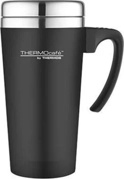 Thermos Soft Touch Travel MUG Zwart 420 Ml -Keukengerei Winkel 831x1200