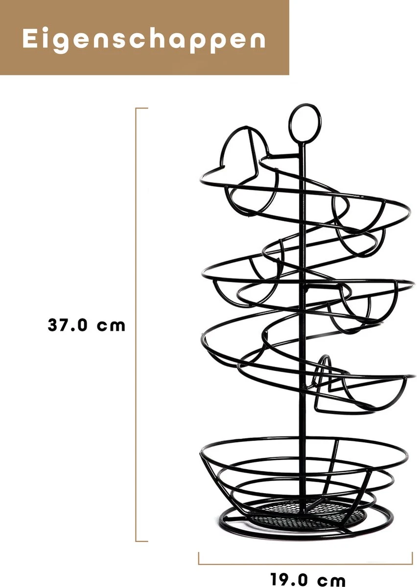 Eiermand – Eierrek – Eierhouder – Eieren – Zwart - Pasen - Tot 40 Eieren - BAULK® 7 Eiermand – Eierrek – Eierhouder – Eieren – Zwart - Pasen - Tot 40 Eieren - BAULK® - Afbeelding 7
