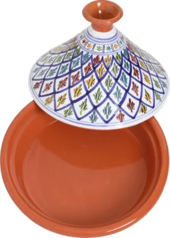 CRAFLAIR ~ Tajine ~ Ø 30 Cm ~ Geschikt Voor Inductie - Adapter ~ Handgemaakt ~ Geglazuurd Keramiek -Keukengerei Winkel 860x1200 1