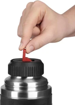 Tefal Senator Sleeve Isoleerfles - 1L - RVS/Zwart -Keukengerei Winkel 861x1200