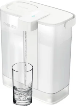Philips Water Instant Water Filter - 3 L Inhoud, 1 L/min Snelle Doorstroming, Oplaadbaar Via USB-C -Keukengerei Winkel 865x1200