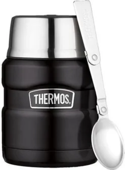Thermos King Voedseldrager - 47 Cl - Mat Zwart -Keukengerei Winkel 881x1200 1