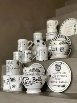 Blond Amsterdam - X Noir - Bord - I Licked - Ø 22 Cm -Keukengerei Winkel 899x1200 17