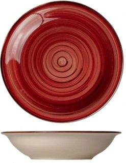 Tavola - Diepe Borden - Kleurrijk - Ø21cm - (6 Stuks) -Keukengerei Winkel 923x1200 1