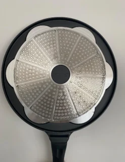 Teffo Kadirelli - Pancake Pannenkoeken 7 Kop Marmeren Anti Aanbaklaag - Inductie Compatibel -Keukengerei Winkel 927x1200