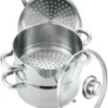 Merkloos Imperial Kitchen Stoompan - 20 Cm - 3 Delig - 21 X 26cm