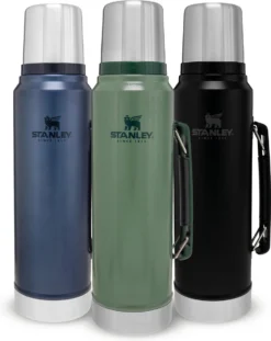 Stanley The Legendary Classic Bottle 1,00L - Thermosfles - Hammertone Green -Keukengerei Winkel 953x1200