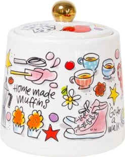 Blond Amsterdam, Happy - Suikerpot Goud -Keukengerei Winkel 959x1200 3