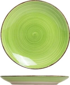 Ontbijtbord (6 Stuks) - Groene Tinten - 19cm - Aardewerk -Keukengerei Winkel 989x1200 2